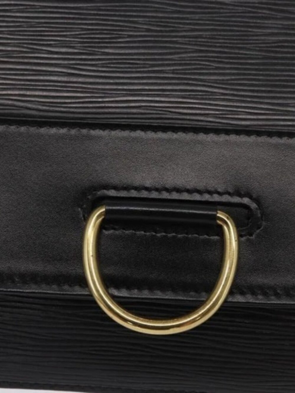 LOUIS VUITTON Epi Jena Clutch Bag Black M52722 - Picture 13 of 16